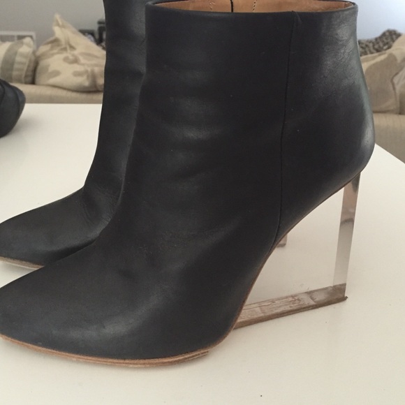 Rare Maison Martin Margiela for H&M Leather boots size 7.5 - Picture 2 of 4